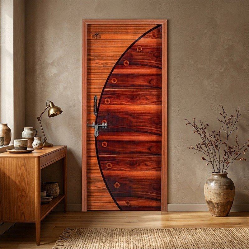 N Mohammad uPVC King Exclusive Sword Door (Digital Print) - NMP 952