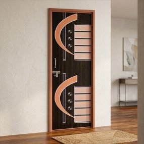 N Mohammad uPVC Prince Door (Hot Stamping) - NMP 114