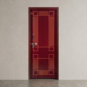 N Mohammad uPVC King Exclusive Sword Door (Digital Print) - NMP 953